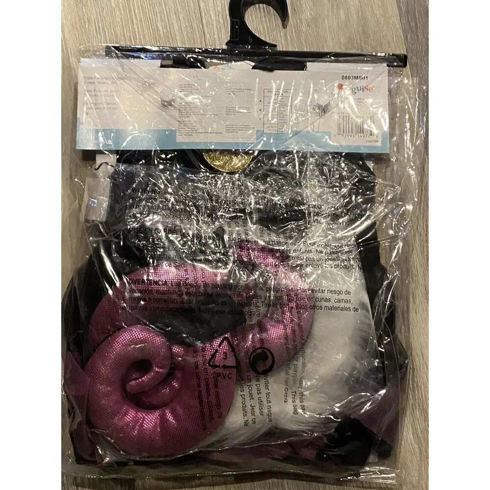 Ursula  Baby Infant Girls Costume Size 12-18 Months The Little Mermaid NEW  Pkg